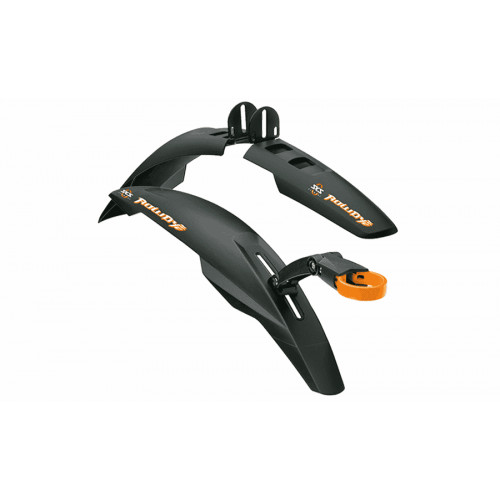 SKS Rowdy MTB Schutzblech-Set (20 Zoll - 24 Zoll) - schwarz