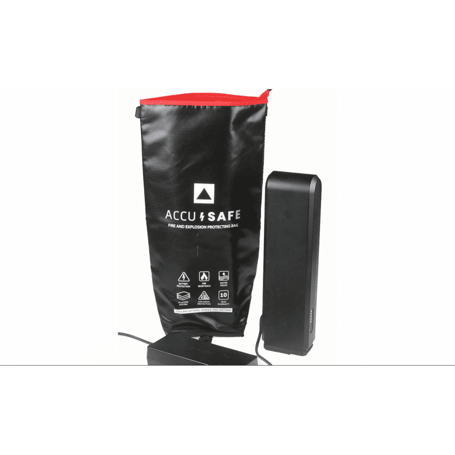 
ACCU-Safe Bag - feuerfest & wasserdicht - black