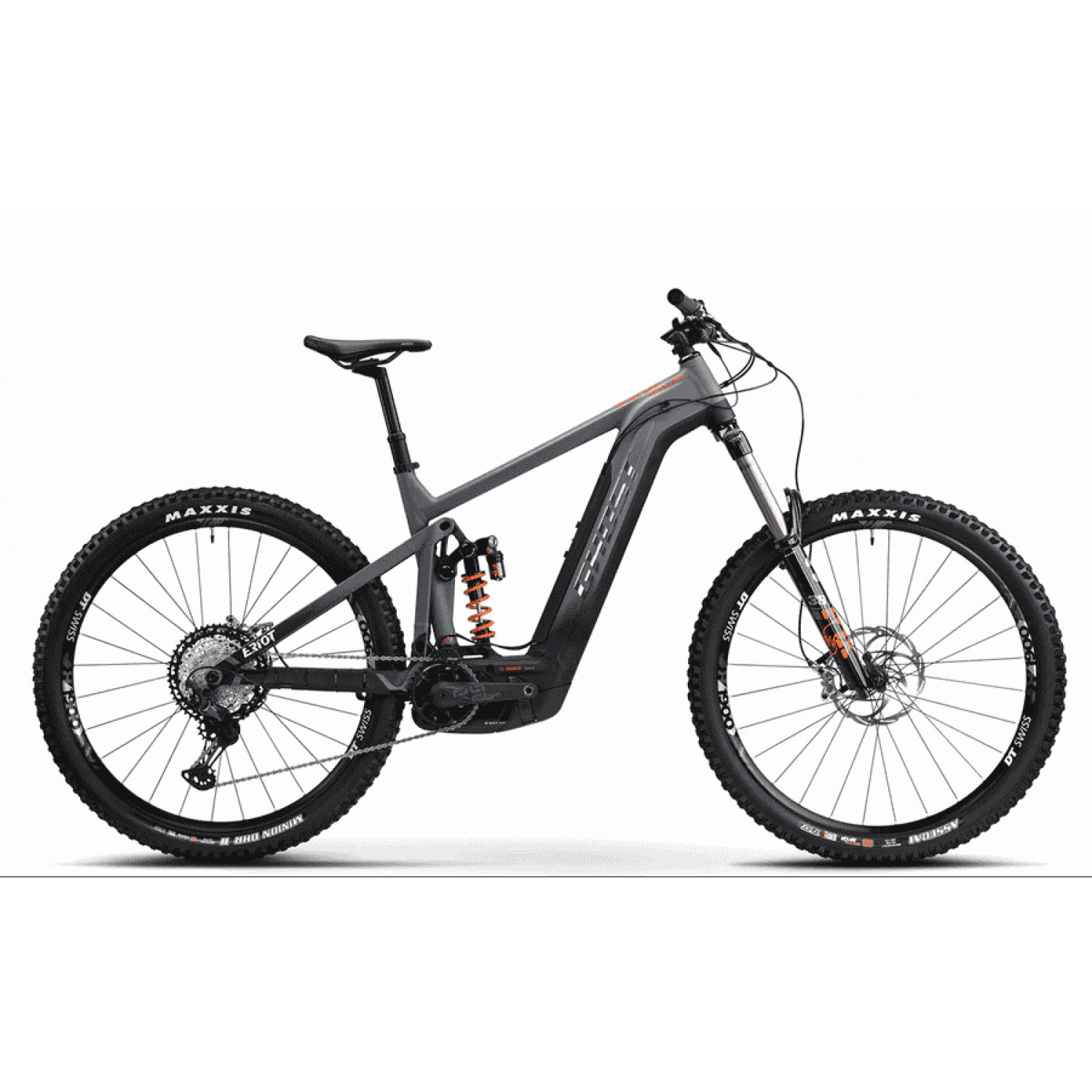 
Ghost E-Riot EN Full Party - 27.5 / 29 Zoll 750Wh 12K Fully - grey/black - matt/glossy