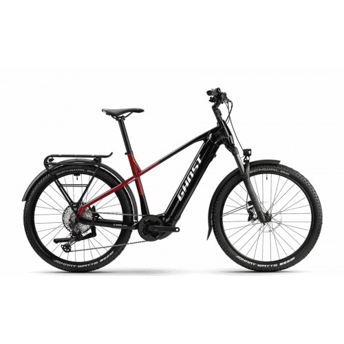 Ghost E-Teru Pro EQ - 29 Zoll 750Wh 12K Diamant - black/pearl deep red - glossy