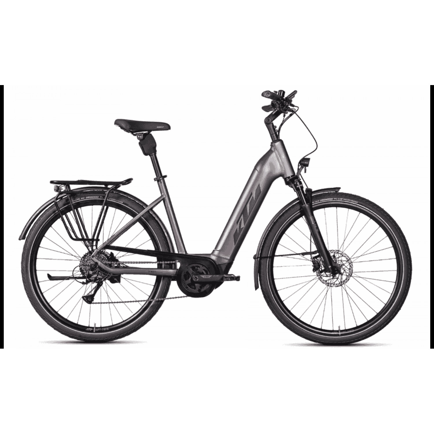 
KTM Macina S - 28 Zoll 500Wh 8K Wave - Elderberry Matt
