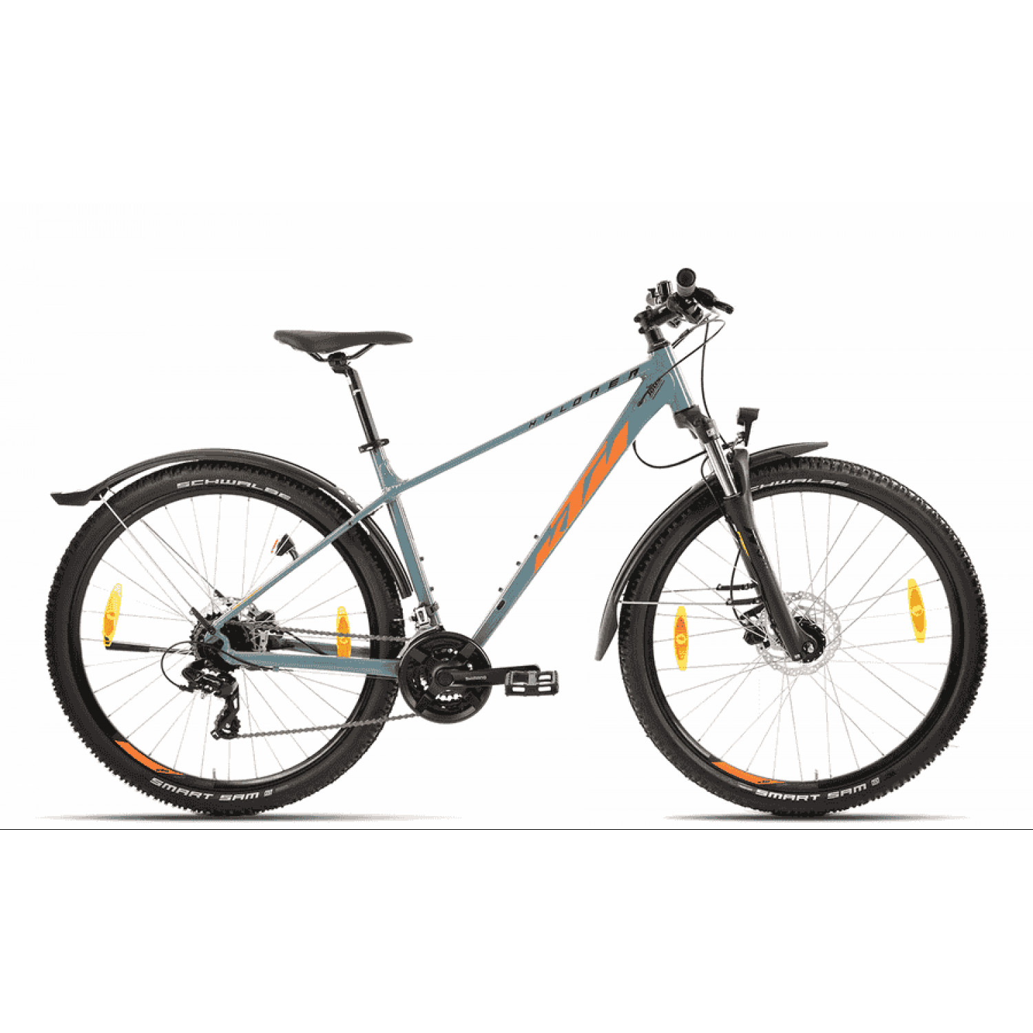 
KTM XPLORER STREET 29 - 29 Zoll 24K Diamant - Vapor Grey Orange Black