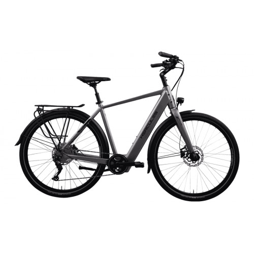 HERCULES Urbanico I-10 - 28 Zoll 410Wh 10K Diamant - darksilver-matt