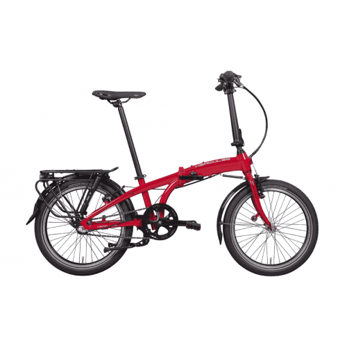 HERCULES Versa R3 - 20 Zoll 3N-RT Faltrad - darkred-glossy