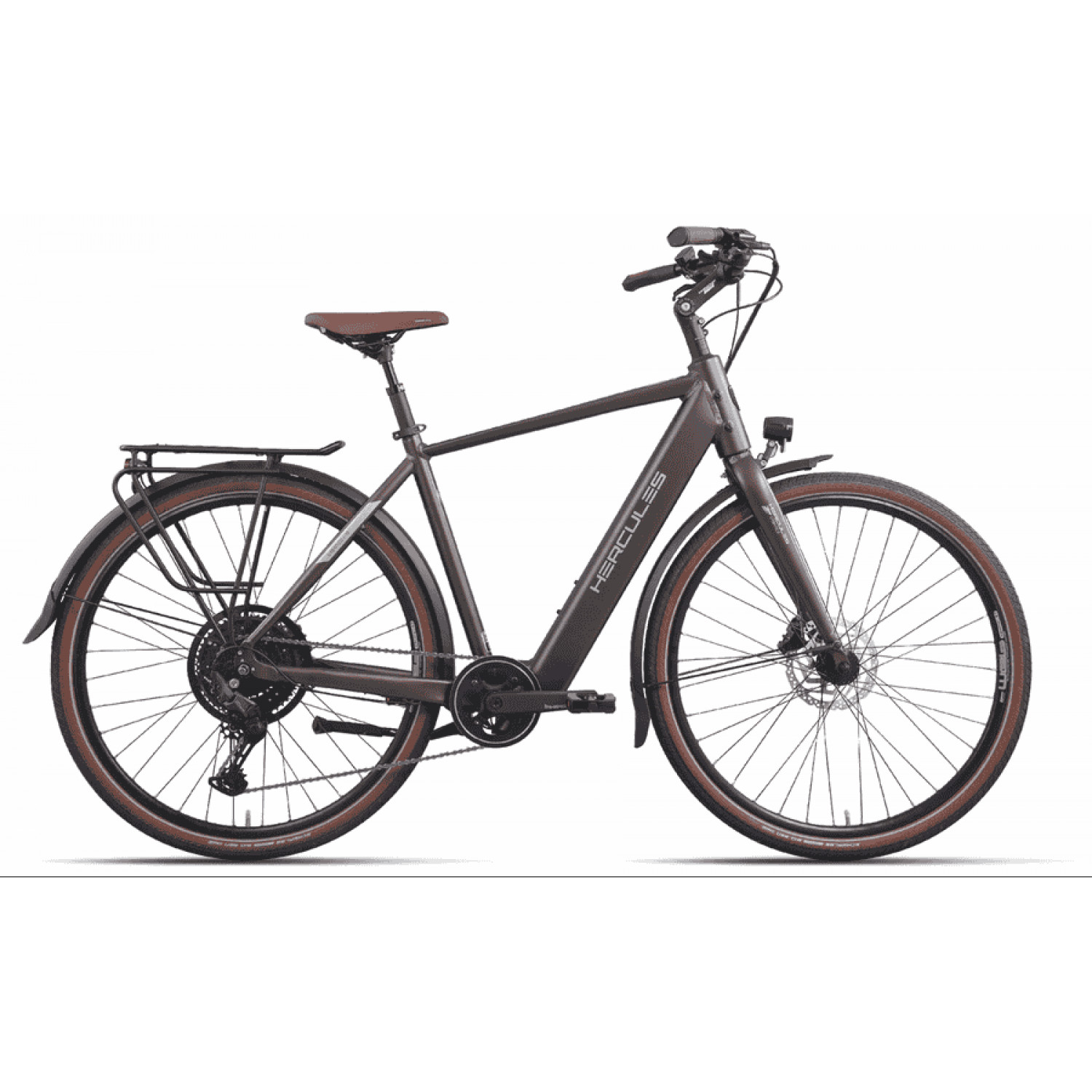 
HERCULES Urbanico I-10 - 28 Zoll 410Wh 10K Diamant - nutria gold-matt