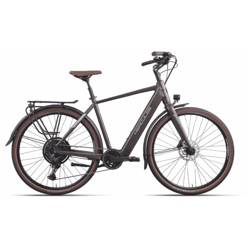 HERCULES Urbanico I-10 - 28 Zoll 410Wh 10K Diamant - nutria gold-matt