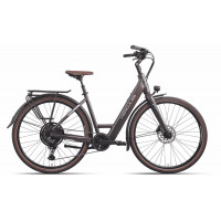 HERCULES Urbanico I-10 - 28 Zoll 410Wh 10K Wave - nutria gold-matt