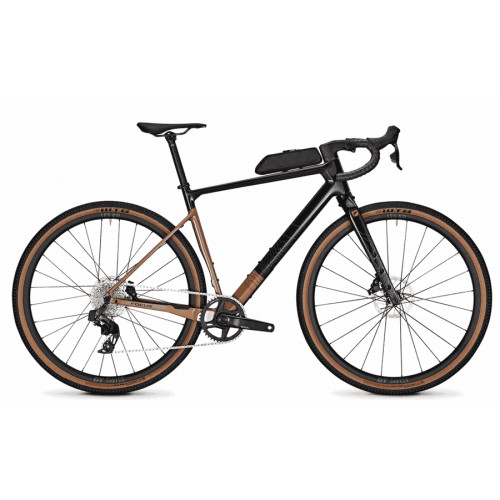 Focus ATLAS 8.0 - 28 Zoll 24K Diamant - Carbonraw glossy/ Goldrush glossy