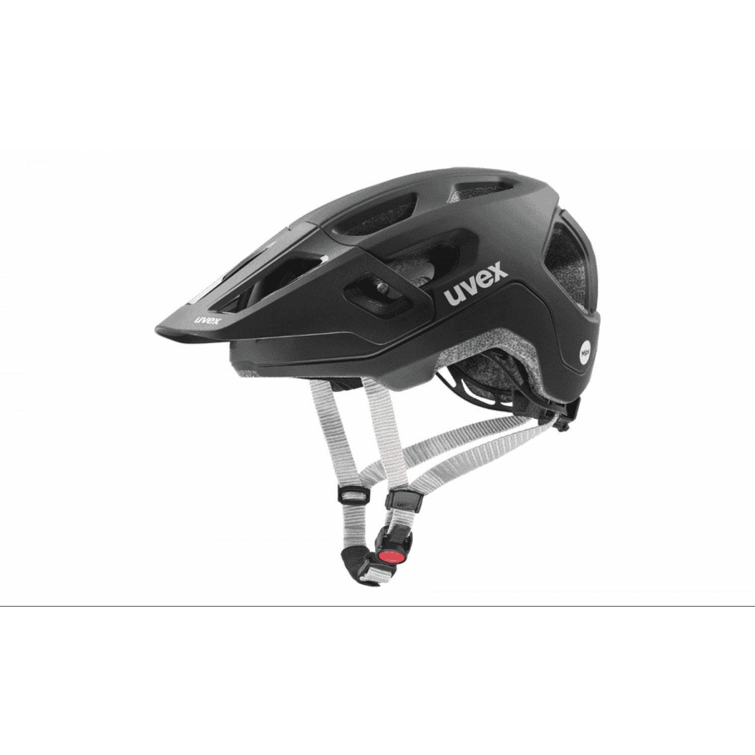 
Uvex react Jr. MIPS - Junioren MTB Helm -  Black Matt