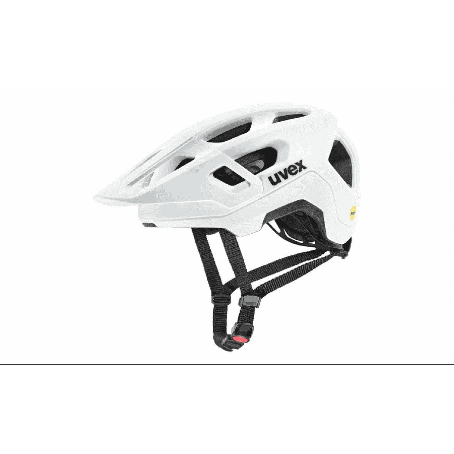 
Uvex react Jr. MIPS - Junioren MTB Helm -  White Matt