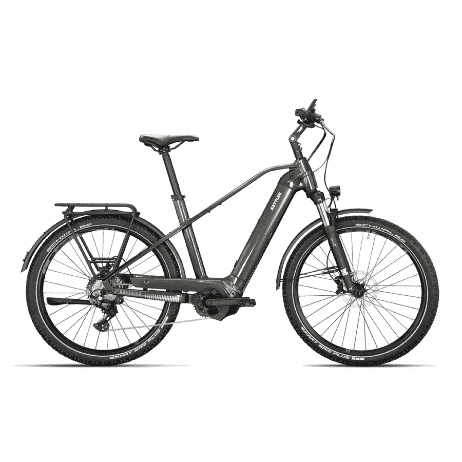 
Kettler Quadriga Town & Country CX10 L - 27.5 Zoll 750Wh 10K Diamant - Classic Green Shiny Classic Beige