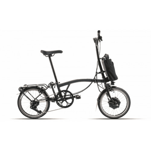 Brompton C-Line Electric Urban 4-speed - Typ H - 16 Zoll 300Wh 4K Faltrad - Ocean Blue