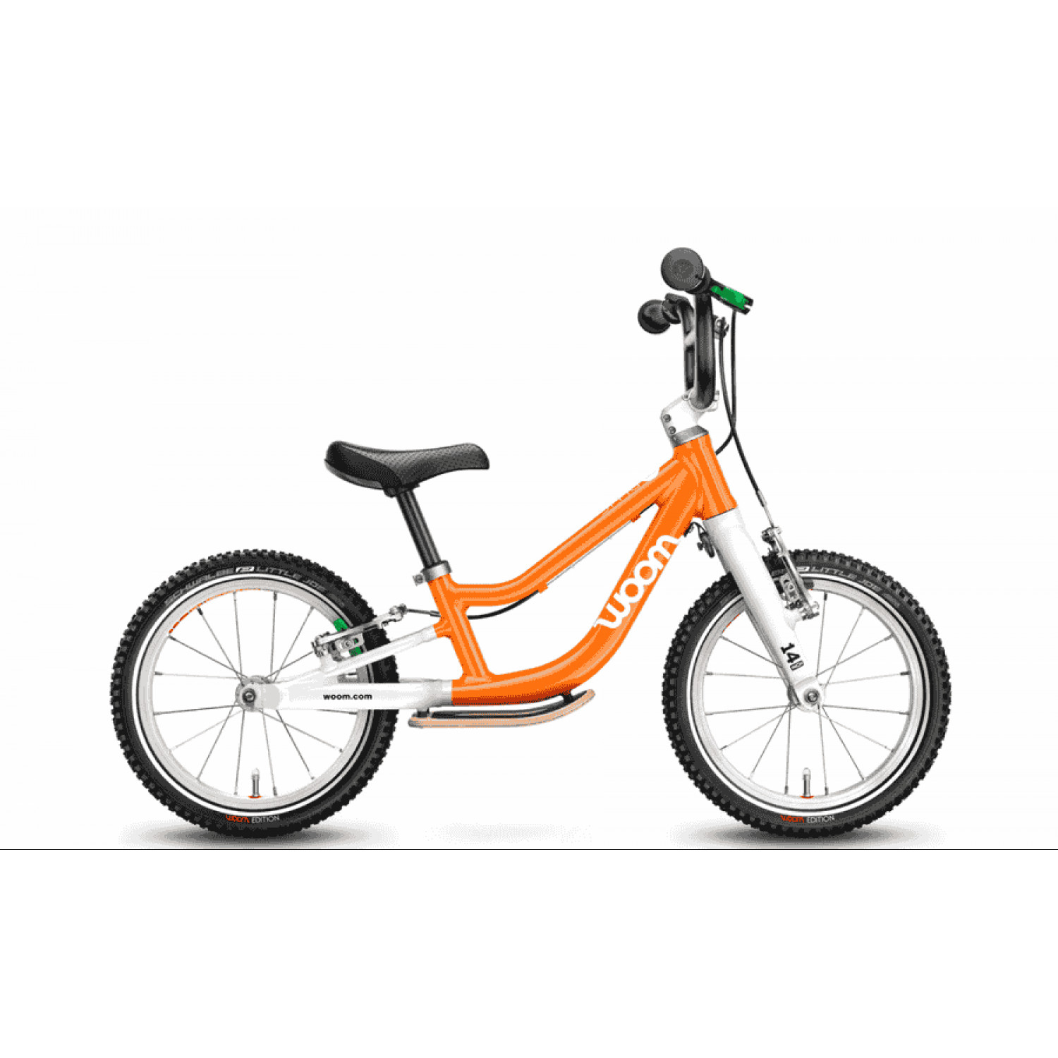 
Woom ORIGINAL 1 PLUS Kinder-Laufrad (Gen. G)  - 12 Zoll - orange