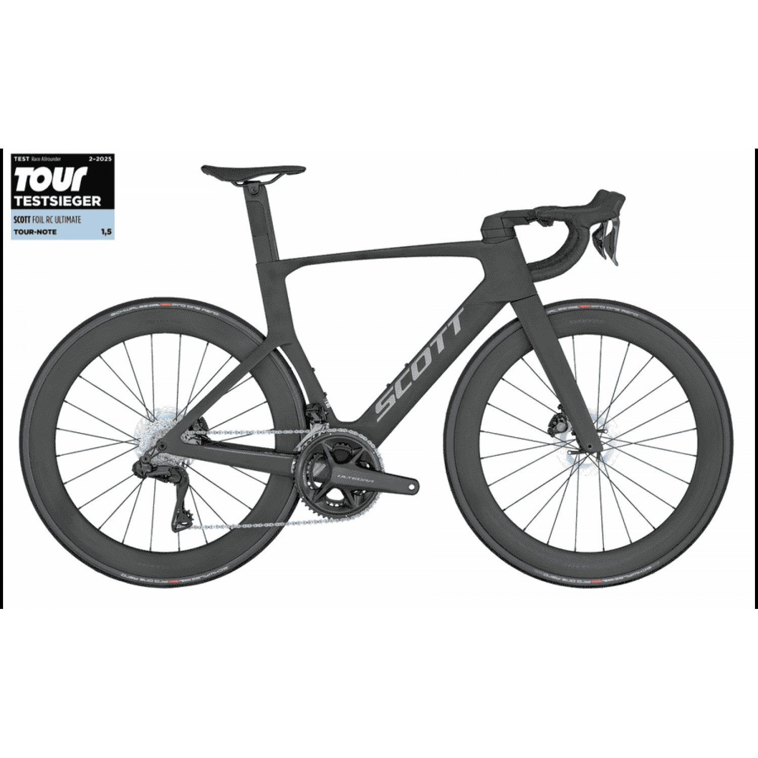 
Scott Foil RC 10 black - 28 Zoll 24K Diamant - Carbon Black