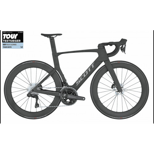 Scott Foil RC 10 black - 28 Zoll 24K Diamant - Carbon Black