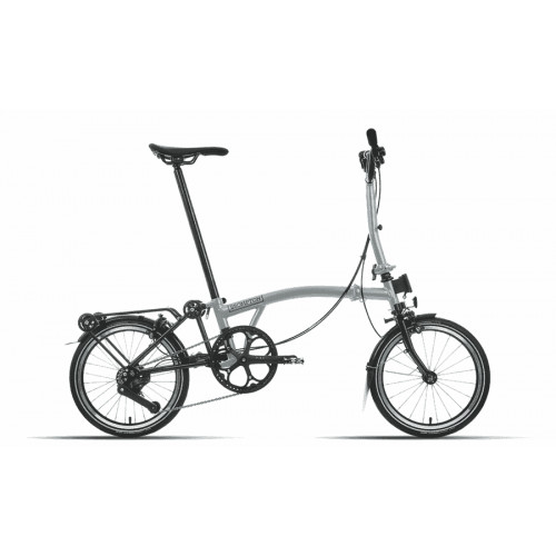 Brompton P-Line Explore - Typ H - 16 Zoll 12K Faltrad - Lunar Ice