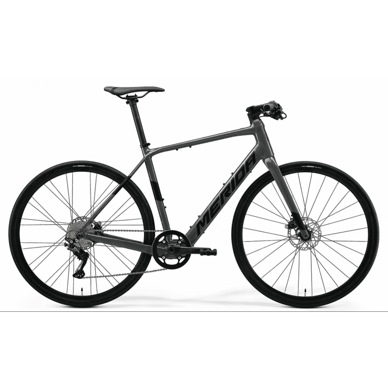 
Merida eSPEEDER 200 - 28 Zoll 250Wh 9K Diamant - Gunmetal Grey