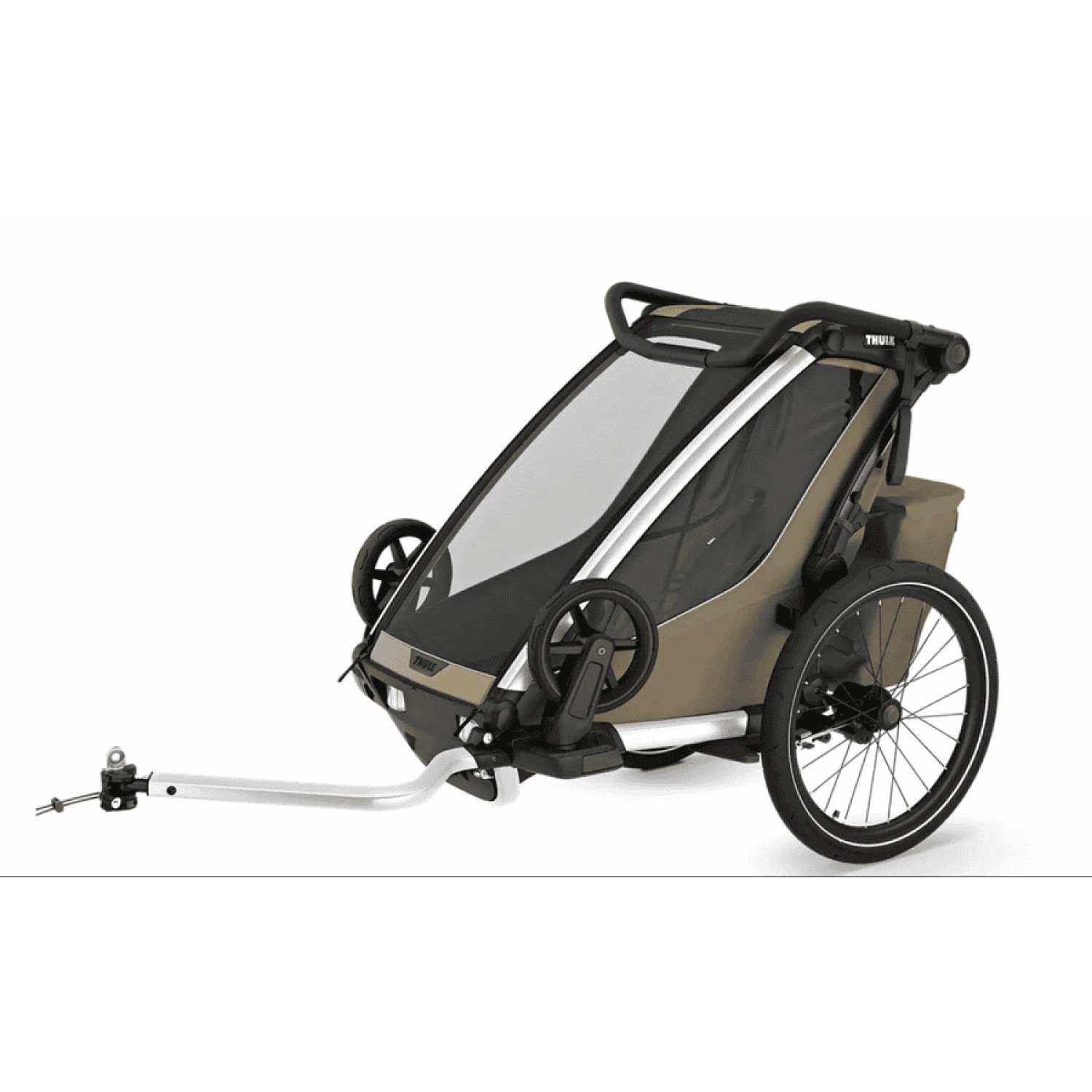 
Thule Chariot Cross 2 single - Kinderfahrradanhänger - Faded Khaki