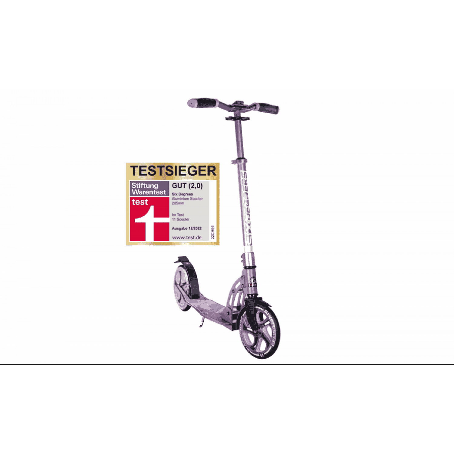 
SIX DEGREES 205 - Aluminium Scooter - Lila