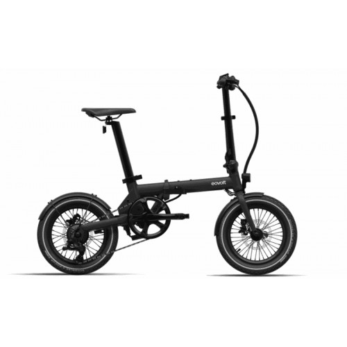 Eovolt Morning - 16 Zoll 230Wh 4K Faltrad - Black Onyx
