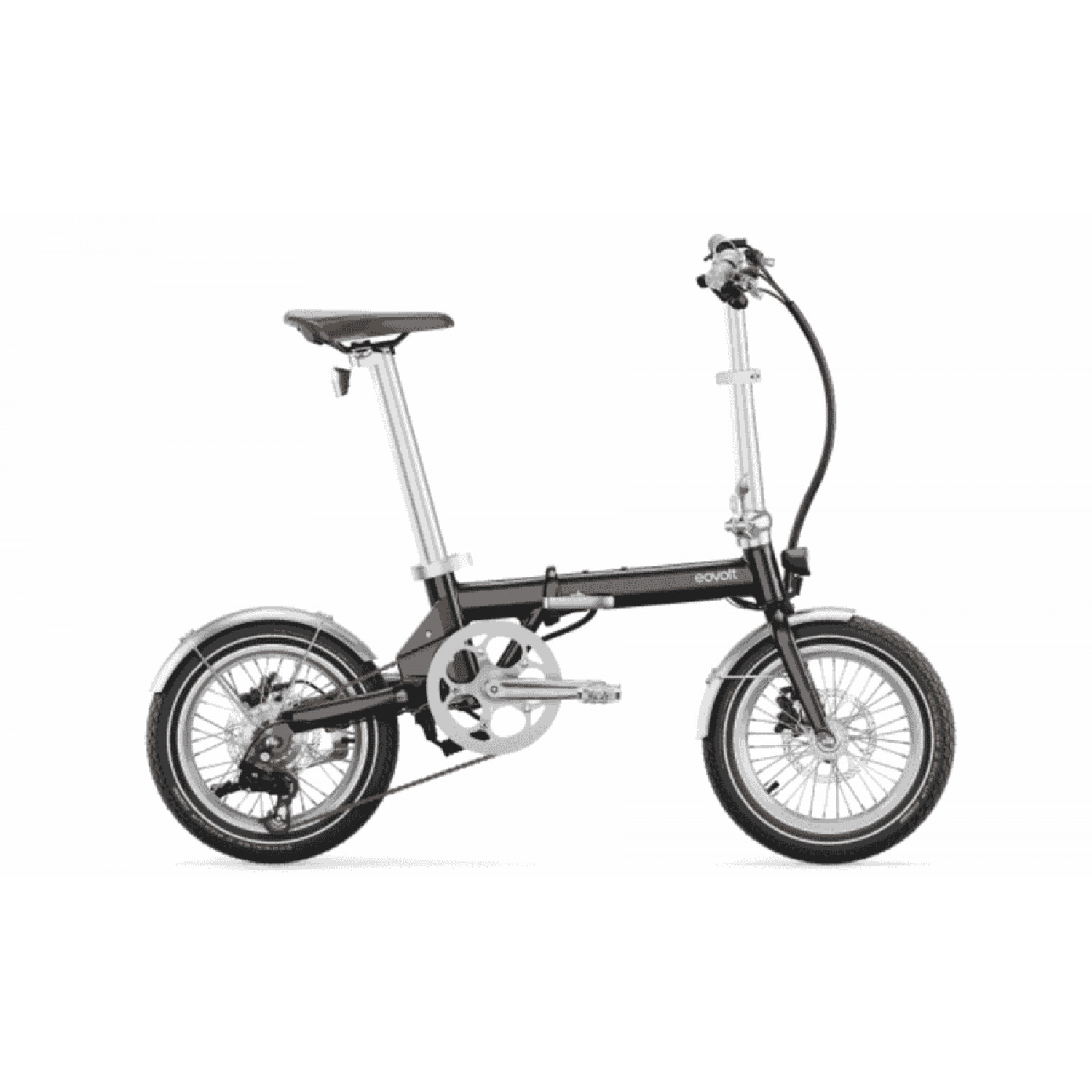 
Eovolt Morning Vintage - 16 Zoll 230Wh 4K Faltrad - Black Satin
