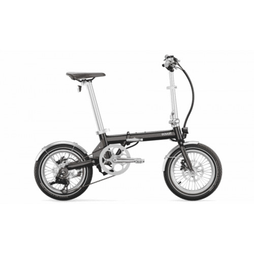 Eovolt Morning Vintage - 16 Zoll 230Wh 4K Faltrad - Black Satin