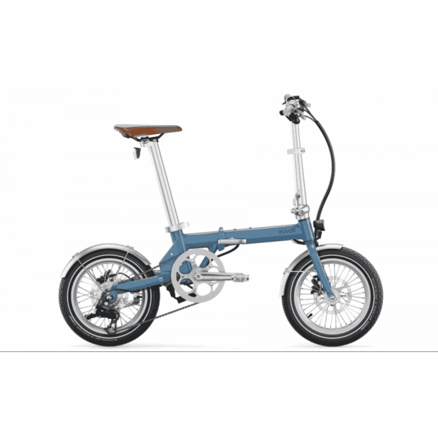 
Eovolt Morning Vintage - 16 Zoll 230Wh 4K Faltrad - Satin Blau