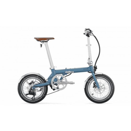 Eovolt Morning Vintage - 16 Zoll 230Wh 4K Faltrad - Satin Blau