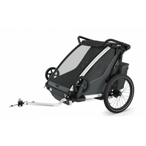 Thule Chariot Cross 2 double - Fahrradanhänger - Dark Slate