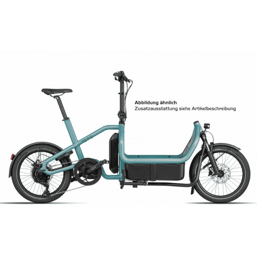Riese und Müller Carrie touring - 20 Zoll 725Wh 10K Lastenrad - Aqua