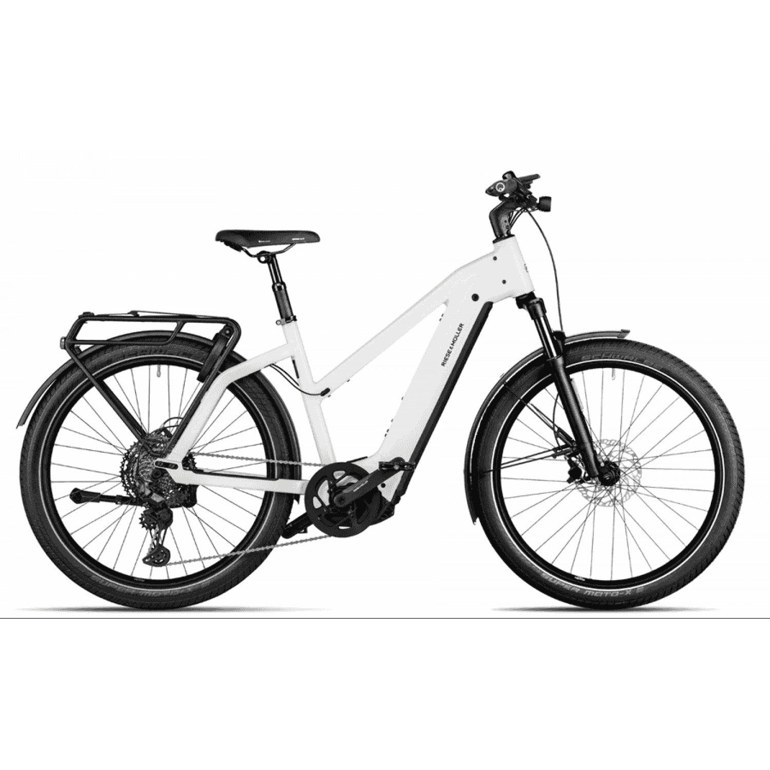 
Riese und Müller Charger4 Mixte GT touring CORE - 27.5 Zoll 625Wh 10K Trapez - Ceramic White