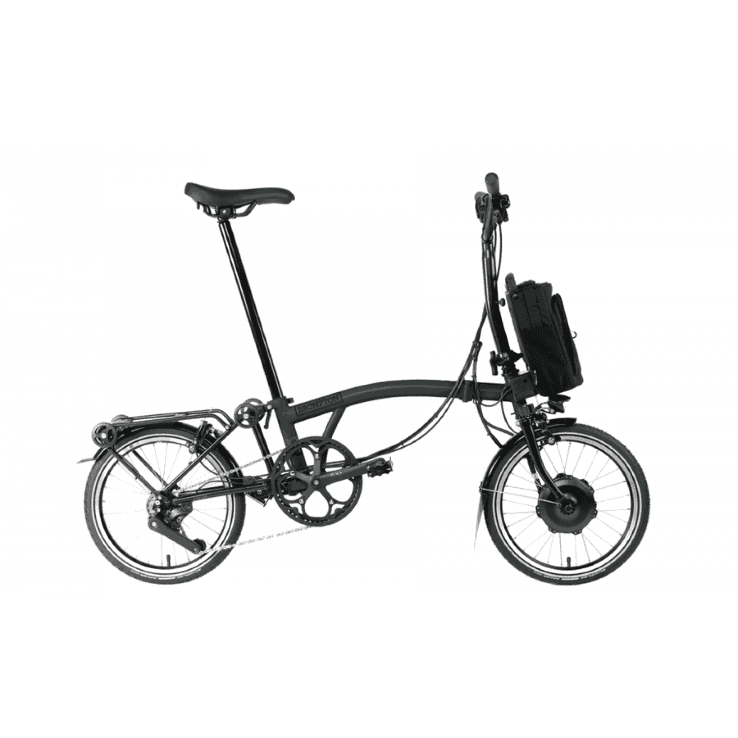
Brompton C-Line Electric  - 16 Zoll 300Wh 12K Faltrad - Racing Green