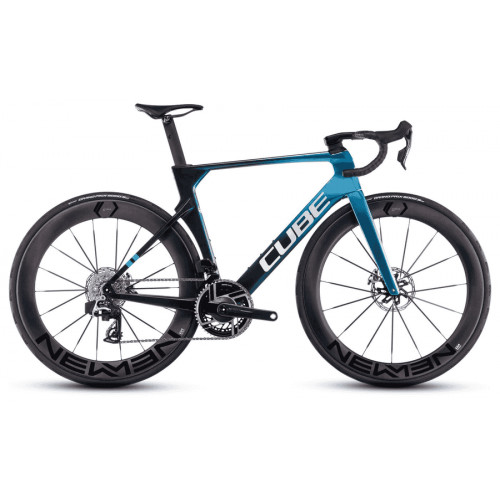 Cube Litening AERO C:68X SLX - 28 Zoll 24K Diamant - chromeblue´n´liquidblue