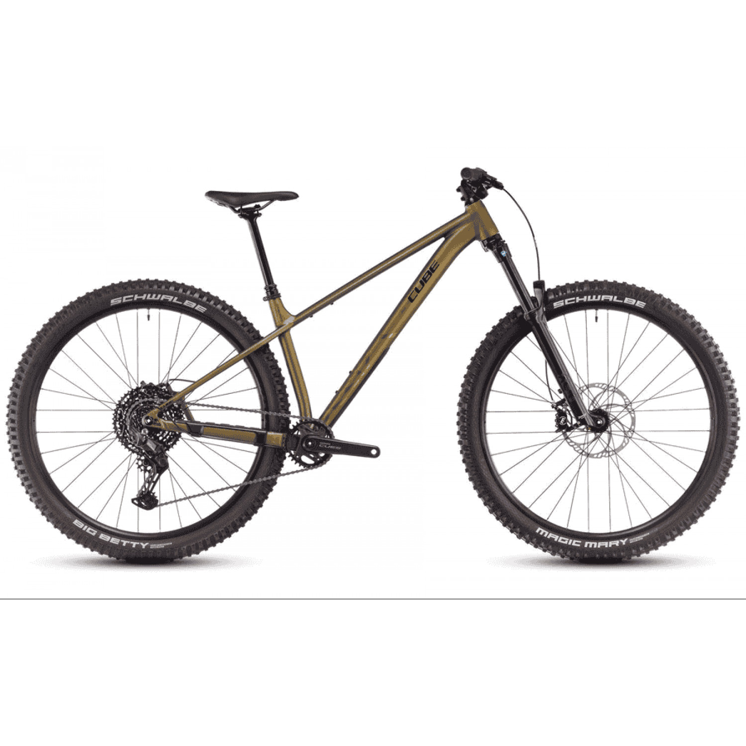 
Cube Reaction TM ONE - 27.5 // 29 Zoll 10K Diamant - goldenlime´n´black