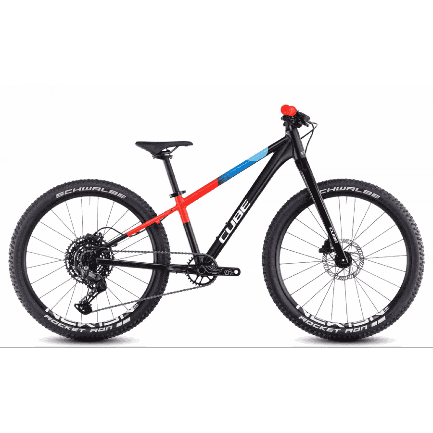 
Cube Reaction 240 Pro - 24 Zoll 10K Diamant - black´n´blue´n´red