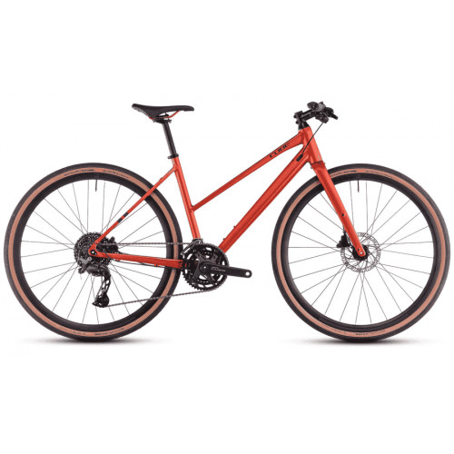Cube Nulane Pro - 28 Zoll 20K Trapez - fireorange´n´black