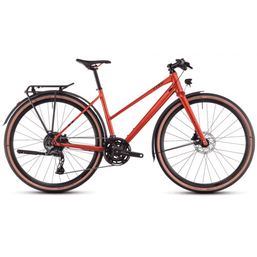 Cube Nulane Pro FE - 28 Zoll 20K Trapez - fireorange´n´black