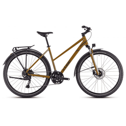 Cube Nature Pro Allroad - 28 Zoll 20K Trapez - willowgreen´n´black