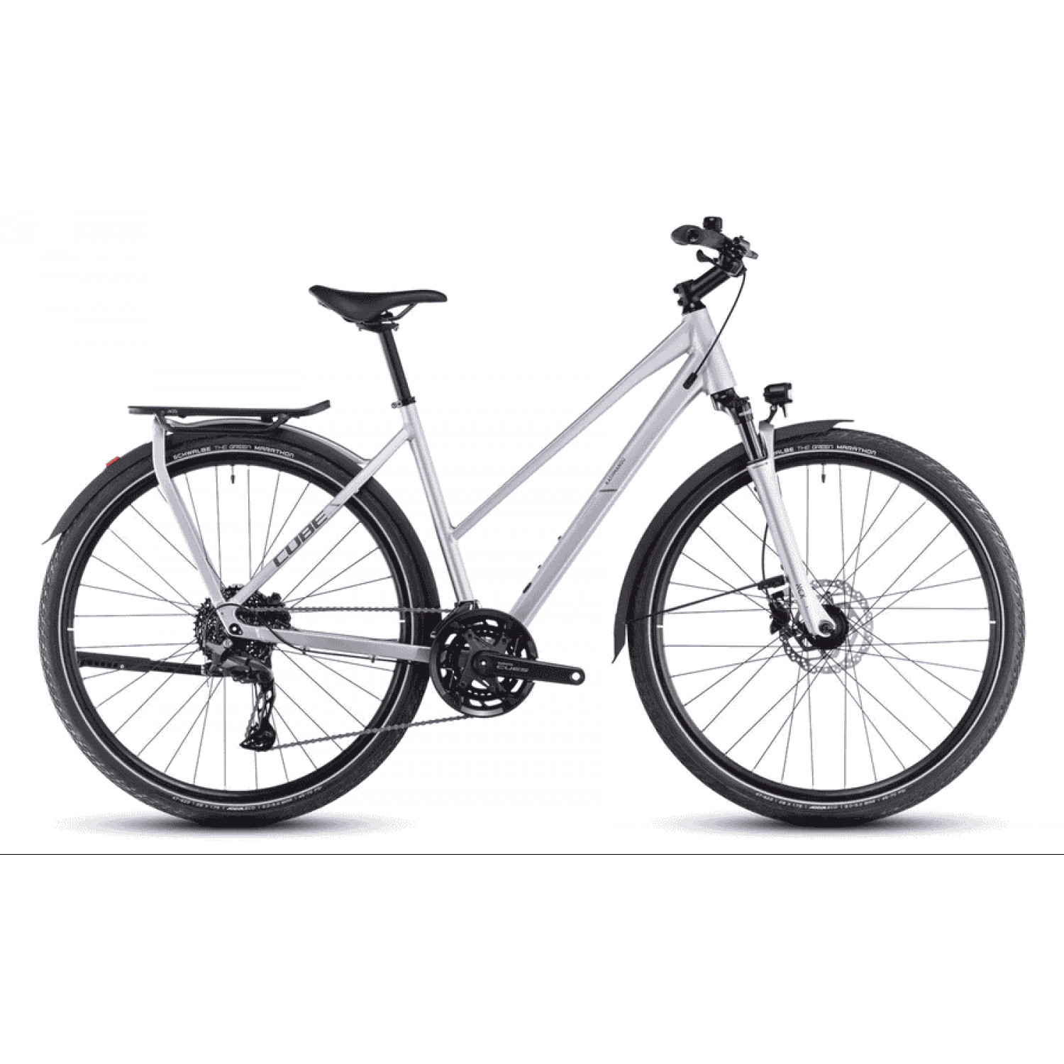 
Cube Kathmandu Pro - 28 Zoll 20K Trapez - silverblue´n´grey