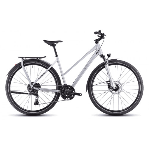 Cube Kathmandu Pro - 28 Zoll 20K Trapez - silverblue´n´grey