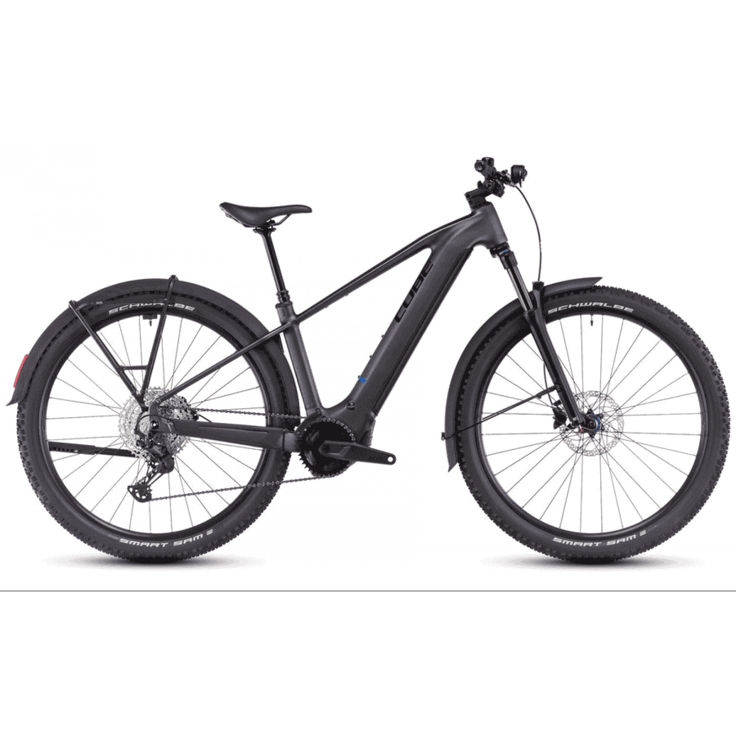 
Cube Reaction Hybrid Pro Allroad - 27.5 / 29 Zoll 800Wh 12K Diamant - metallicgrey n black
