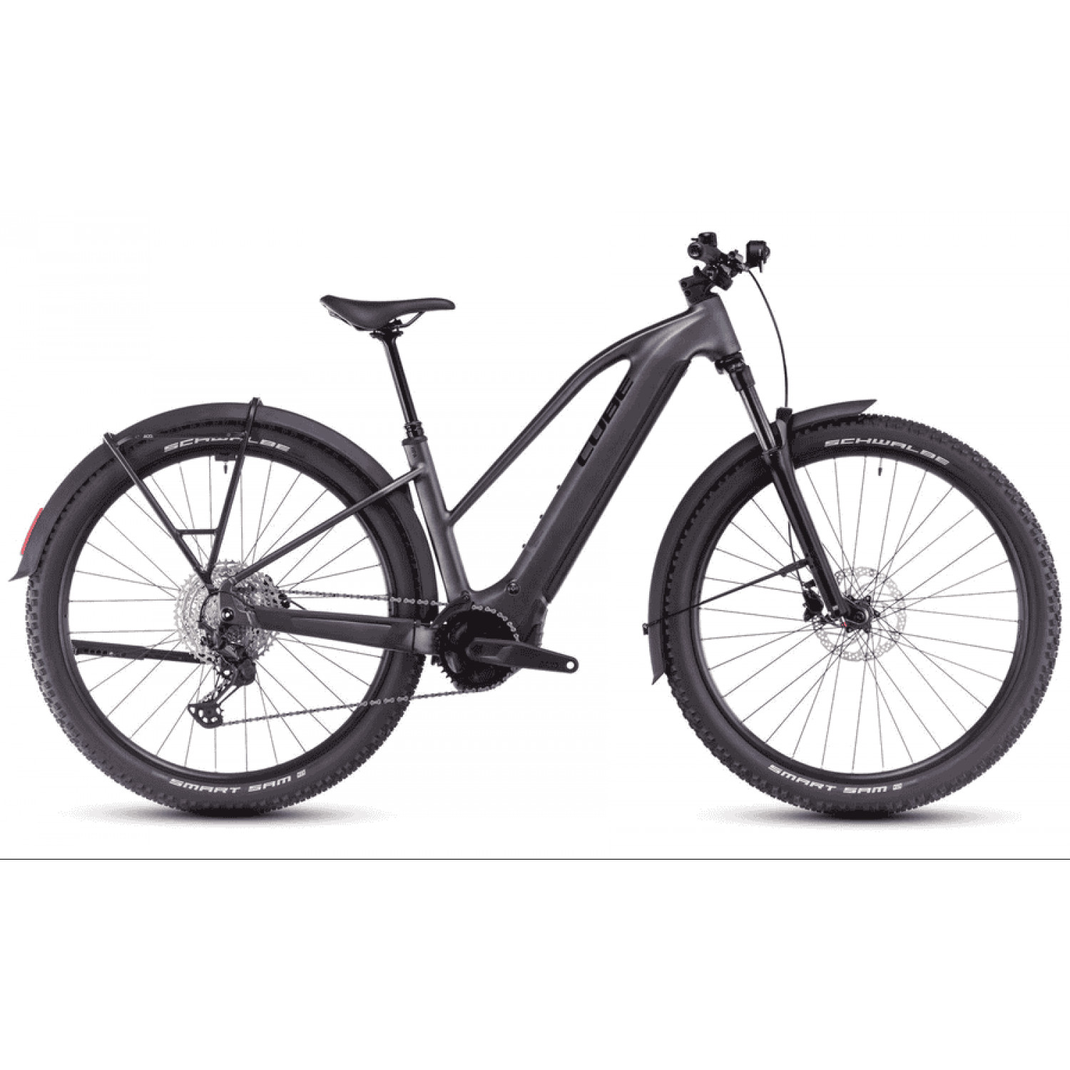 
Cube Reaction Hybrid Pro Allroad - 27.5 / 29 Zoll 800Wh 12K Trapez - metallicgrey n black