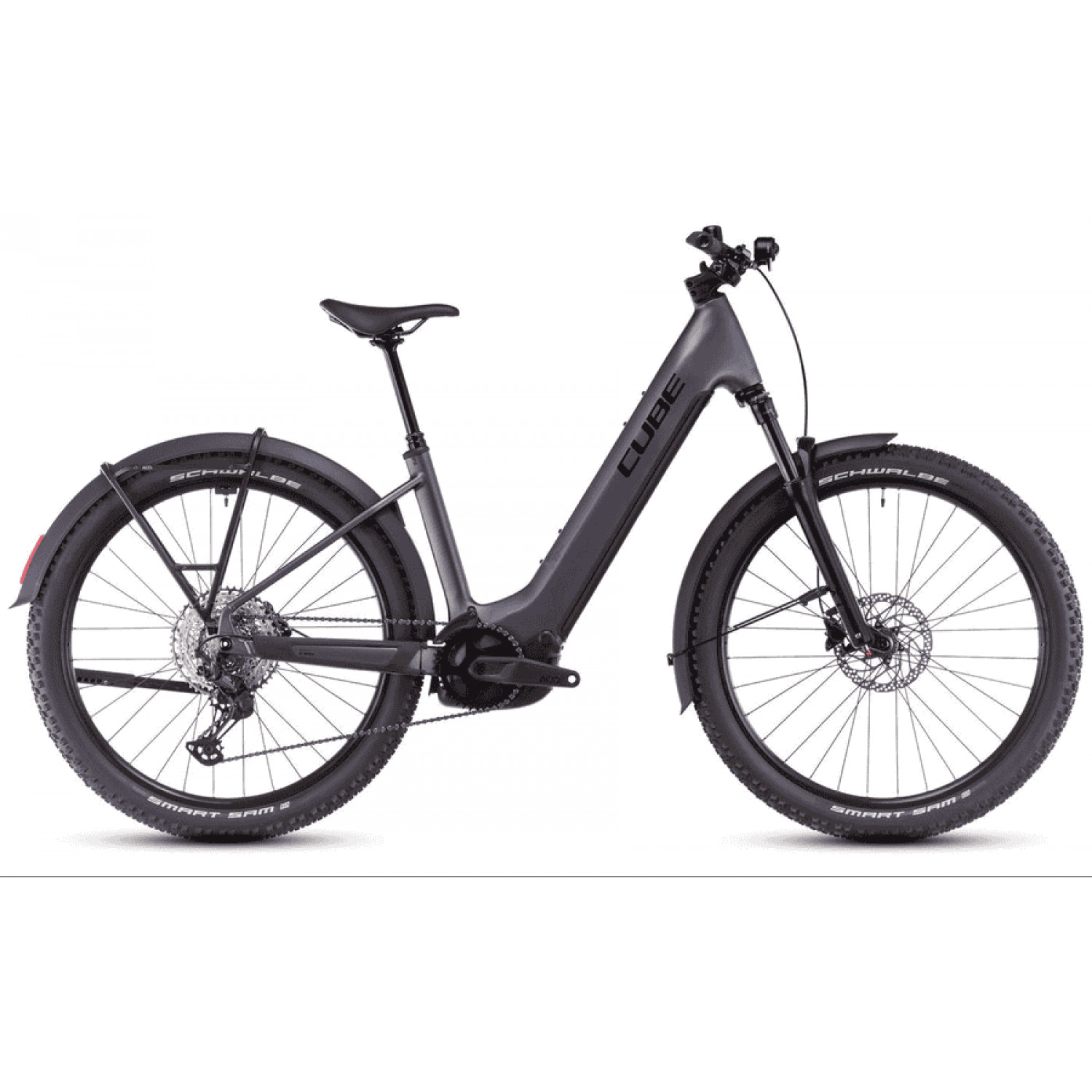 
Cube Reaction Hybrid Pro Allroad - 27.5 Zoll 800Wh 12K Wave - metallicgrey´n´black