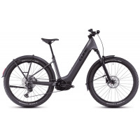 Cube Reaction Hybrid Pro Allroad - 27.5 Zoll 800Wh 12K Wave - metallicgrey´n´black