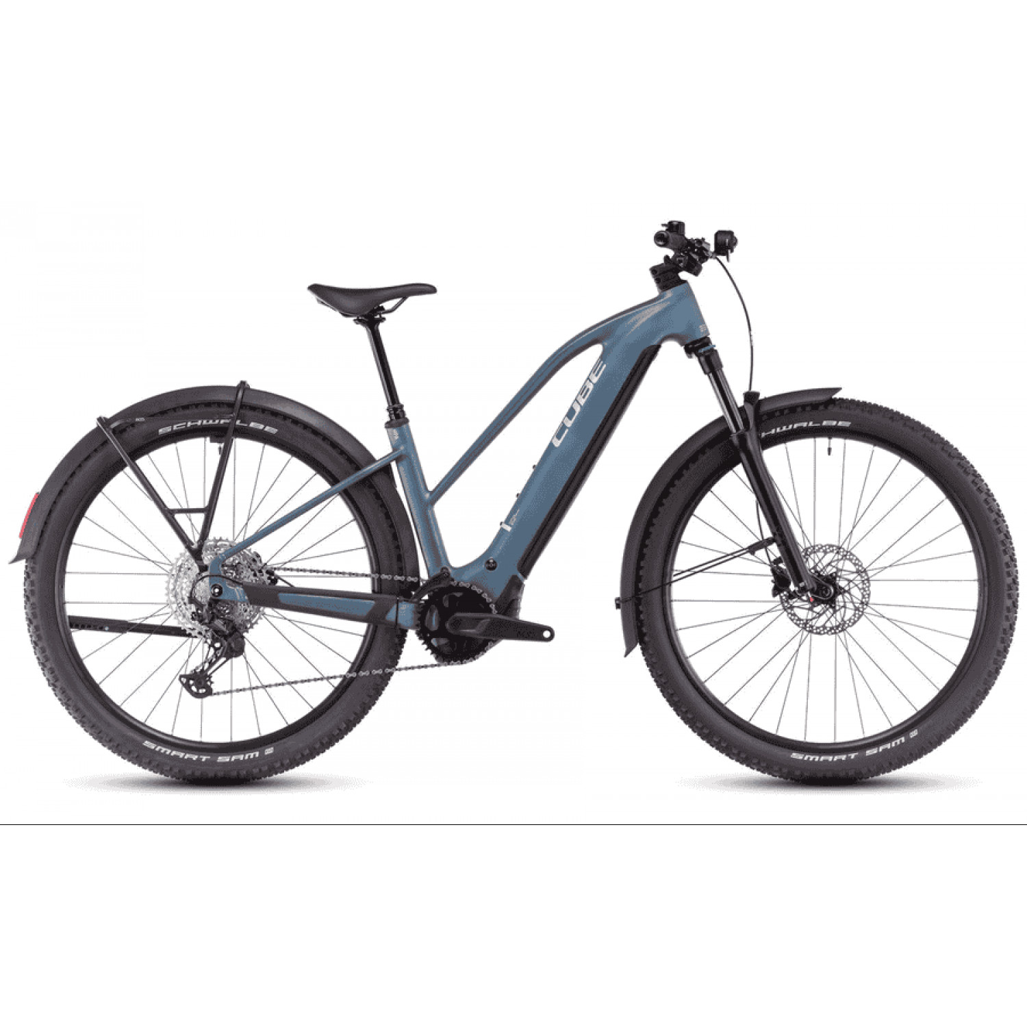 
Cube Reaction Hybrid Pro Allroad - 27.5 / 29 Zoll 800Wh 12K Trapez - smaragdgrey n prism