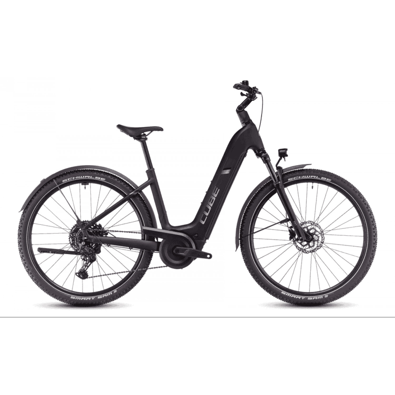 
Cube Nuride Hybrid Pro Allroad - 28 Zoll 800Wh 10K Wave - black´n´bronze