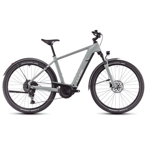 Cube Nuride Hybrid Pro Allroad - 28 Zoll 800Wh 10K Diamant - pistachio´n´stonegrey