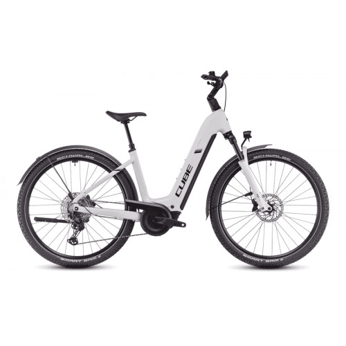 Cube Nuride Hybrid EXC Allroad - 28 Zoll 800Wh 12K Wave - cotton´n´silver