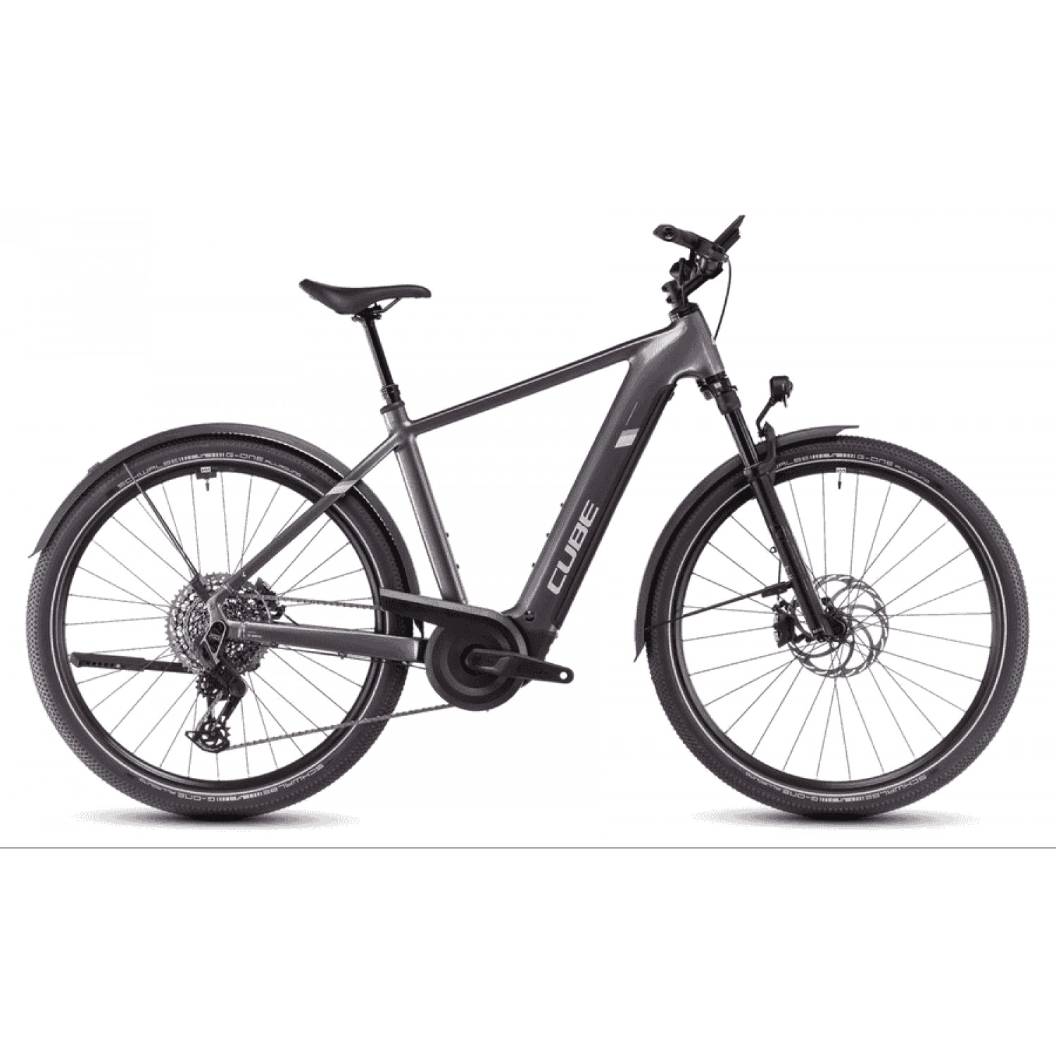 
Cube Nuride Hybrid SLT Allroad - 28 Zoll 800Wh 12K Diamant - graphite´n´fossil