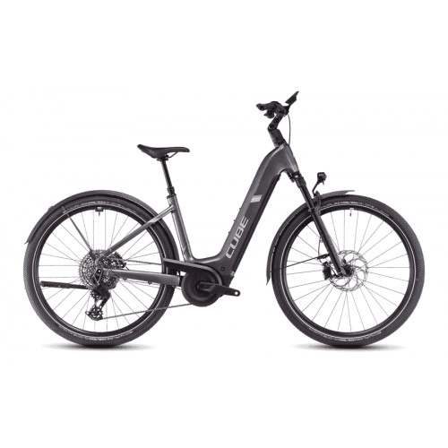 Cube Nuride Hybrid SLT Allroad - 28 Zoll 800Wh 12K Wave - graphite´n´fossil